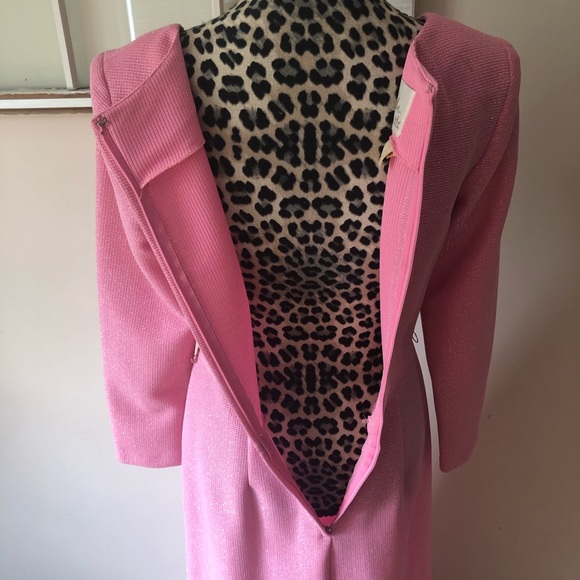 Vintage 1970s Princess Dress Maxi Pink 12 Prom - Picture 9 of 12